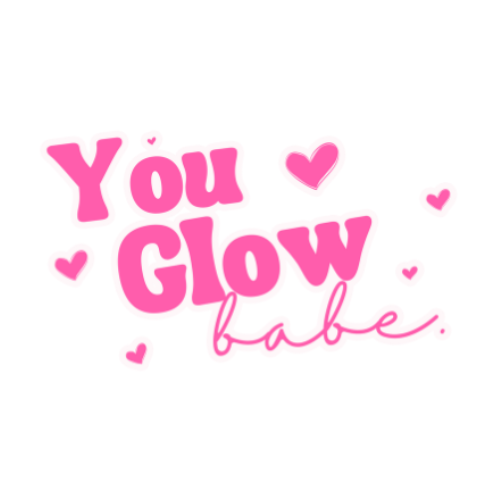 3. logo you glow babe