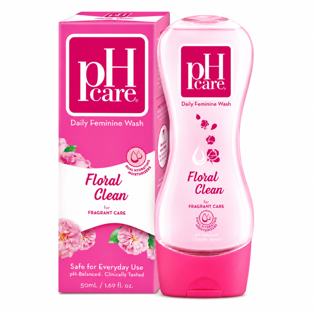 feminine wash ph care floral clean 50ml