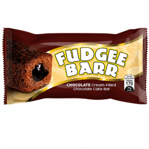 fudgee barr chocolate cream filled 40g x 10 pcs
