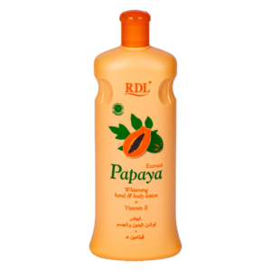 rdl papaya whitening hand & body lotion 600ml