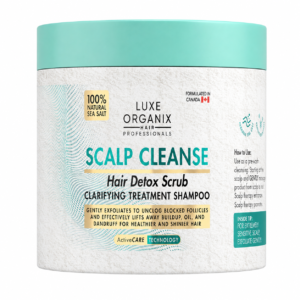 shampoo luxe organix scalp cleanse hair detox scrub