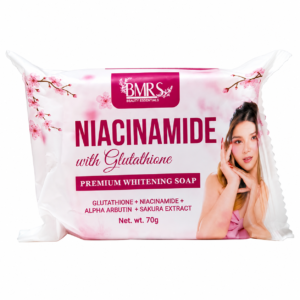 niacinamide with glutathione whitening soap 70g
